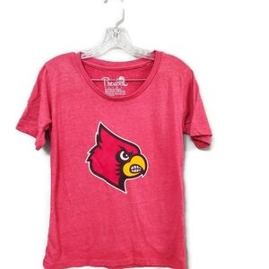 Louisville Cardinals Pressbox Alumni Tee Small